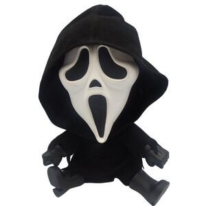 Neba Kidrobot Phunny Ghost Face Plush Scream Movie Doll Horror Halloween Glow 8"